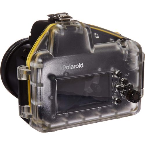 폴라로이드 Polaroid Dive Rated Waterproof Underwater Housing Case For Nikon J1 Digital Camera WITH A 10-30mm Lens