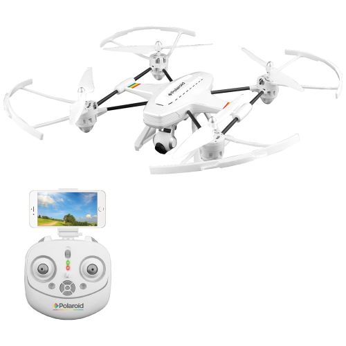 폴라로이드 Polaroid PL600 Remote Control Camera Drone Vehicle, White