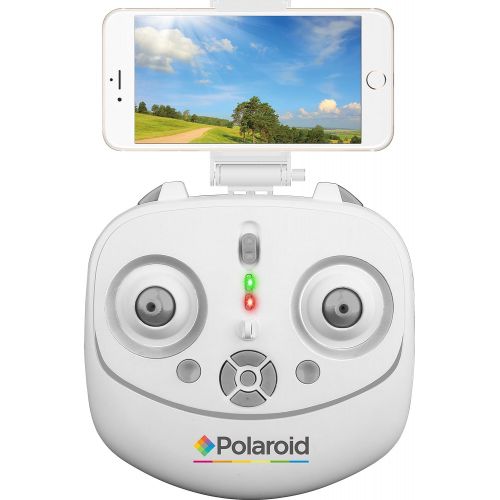 폴라로이드 Polaroid PL600 Remote Control Camera Drone Vehicle, White