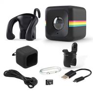 Polaroid Cube Act II  HD 1080p Mountable Weather-Resistant Lifestyle Action Video Camera & 6MP Still Camera w/Image Stabilization, Sound Recording, Low Light Capability & Other Up