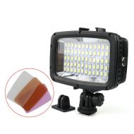 Polaroid Waterproof LED Light  Multi Mode Underwater Camera Light for Scuba, Deep Sea Diving - Compatible with Cameras and Underwater Housings