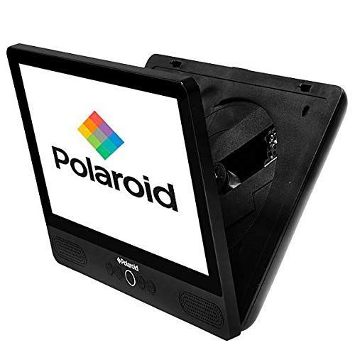  Polaroid1 DVD Portable 9 inch & Android 7.0 Tablet Polaroid 16GB Rechargeable PDT9000TL WiFi Bluetooth with Headrest Mounting Kit