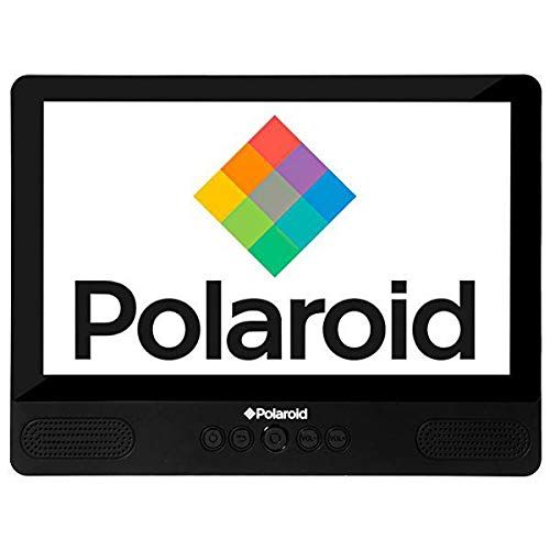  Polaroid1 DVD Portable 9 inch & Android 7.0 Tablet Polaroid 16GB Rechargeable PDT9000TL WiFi Bluetooth with Headrest Mounting Kit