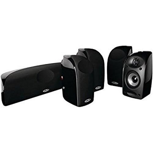  [아마존베스트]Polk Audio Blackstone TL1600 Compact Home Theater System | Total 6 Items - 4 TL1 Satellite Speakers, 1 Center Channel & an 8 Powered Subwoofer | Bass Port | Detachable Grilles Incl