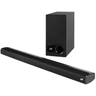 [아마존베스트]Polk Audio Signa S2 Ultra-Slim Universal TV Sound Bar with Wireless Subwoofer, Bluetooth Enabled Music Streaming, Black