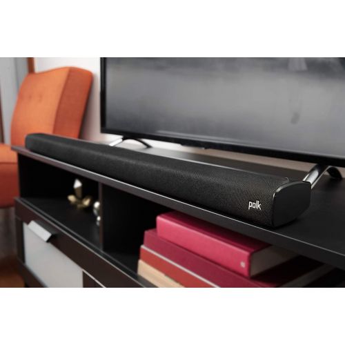  [아마존베스트]Polk Audio Signa S2 Ultra-Slim Universal TV Sound Bar with Wireless Subwoofer, Bluetooth Enabled Music Streaming, Black