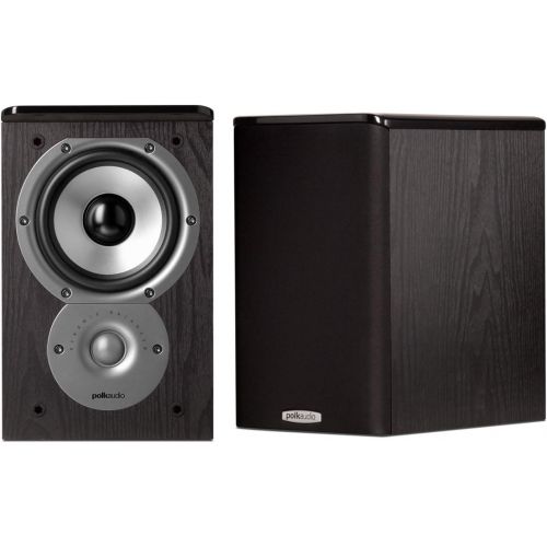  [아마존베스트]Polk Audio TSi100 Bookshelf Speakers (Pair, Black)