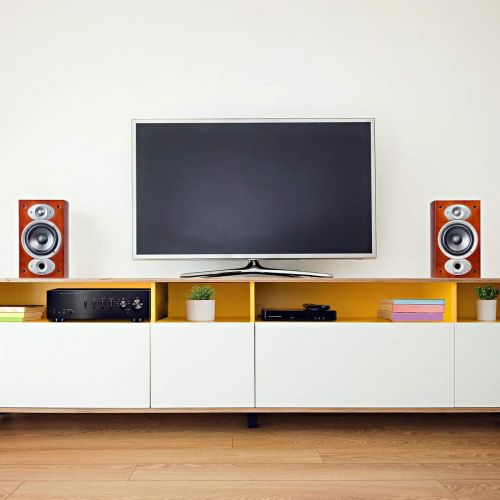  [아마존베스트]Polk Audio RTI A1 Bookshelf Speakers (Pair, Cherry)