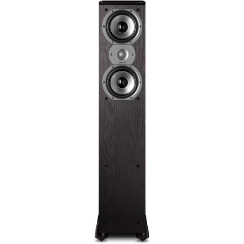  [아마존베스트]Polk Audio TSi300 3-Way Tower Speaker with Two 5-1/4 Drivers - Pair (Black)