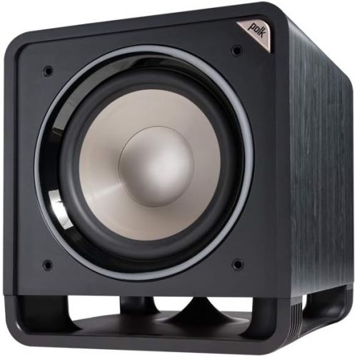  [아마존베스트]Polk Audio HTS 12 Powered Subwoofer with Power Port Technology | 12” Woofer, up to 400W Amp | For the Ultimate Home Theater Experience | Modern Sub that Fits in any Setting | Washe