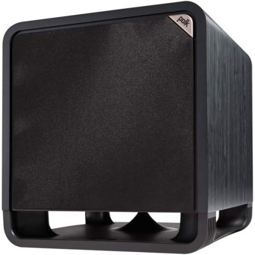  [아마존베스트]Polk Audio HTS 12 Powered Subwoofer with Power Port Technology | 12” Woofer, up to 400W Amp | For the Ultimate Home Theater Experience | Modern Sub that Fits in any Setting | Washe