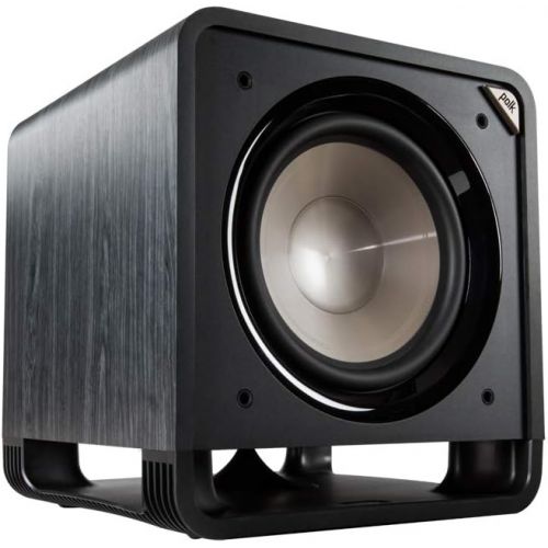  [아마존베스트]Polk Audio HTS 12 Powered Subwoofer with Power Port Technology | 12” Woofer, up to 400W Amp | For the Ultimate Home Theater Experience | Modern Sub that Fits in any Setting | Washe