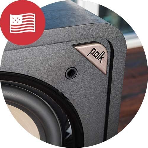  [아마존베스트]Polk Audio HTS 10 Powered Subwoofer with Power Port Technology | 10” Woofer, up to 200W Amp | For the Ultimate Home Theater Experience | Modern Sub that Fits in any Setting | Washe