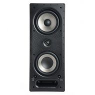 Polk Audio 265-RT 3-way In-Wall Speaker - The Vanishing Series | Easily Fits in Ceiling/Wall | High-Performance Audio - Use in Front, Rear or as Surrounds | With Power Port & Paint