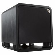 Polk Audio HTS 12 Powered Subwoofer with Power Port Technology | 12” Woofer, up to 400W Amp | For the Ultimate Home Theater Experience | Modern Sub that Fits in any Setting | Washe