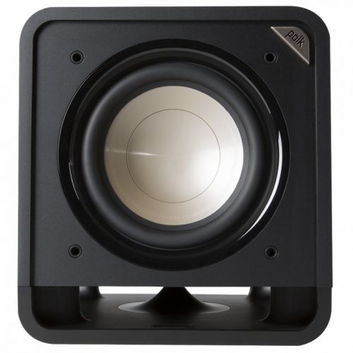  Polk Audio HTS 12 Powered Subwoofer with Power Port Technology | 12” Woofer, up to 400W Amp | For the Ultimate Home Theater Experience | Modern Sub that Fits in any Setting | Washe