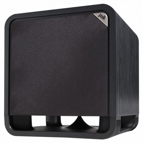  Polk Audio HTS 12 Powered Subwoofer with Power Port Technology | 12” Woofer, up to 400W Amp | For the Ultimate Home Theater Experience | Modern Sub that Fits in any Setting | Washe