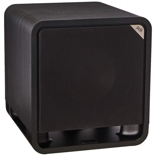  Polk Audio HTS 10 Powered Subwoofer with Power Port Technology | 10” Woofer, up to 200W Amp | For the Ultimate Home Theater Experience | Modern Sub that Fits in any Setting | Washe