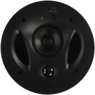 Polk Audio 70-RT 3-Way in-Ceiling Speaker (2.5” Driver, 7” Sub) - The Vanishing Series | Power Port | Paintable Grille | Dual Band-Pass Bass Ports