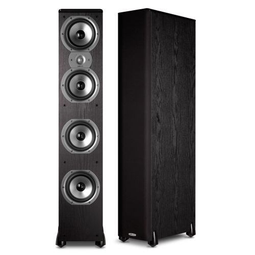  Polk Audio TSi500 Floorstanding Speaker (Single, Black)