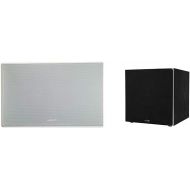 [아마존베스트]Polk Audio 255c-RT in-Wall Center Channel Speaker (2) 5.25 Drivers & Audio PSW10 10 Powered Subwoofer - Featuring High Current Amp and Low-Pass Filter | Up to 100 Watts | Big Bass