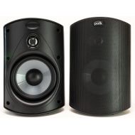 [아마존베스트]Polk Audio Atrium 4 Outdoor Speakers with Powerful Bass (Pair, Black), All-Weather Durability, Broad Sound Coverage, Speed-Lock Mounting System