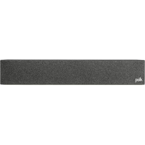  Polk Audio Polk Monitor XT35 Slim Center Channel Speaker - Hi-Res Audio Certified, Dolby Atmos & DTS:X Compatible, 1 Terylene Tweeter & Four 3 Dynamically Balanced Woofer, Wall-Mountable, Mid