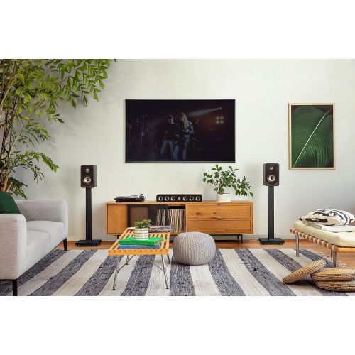  Polk Audio Polk Signature Elite ES35 Slim Center Channel Speaker - Hi-Res Audio Certified, Dolby Atmos & DTS:X Compatible, 1 Tweeter & (6) 3 Woofers, Dual Power Port for Effortless Bass, Cont