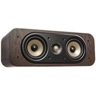 Polk Audio Polk Signature Elite ES30 Center Channel Speaker - Hi-Res Audio Certified and Dolby Atmos & DTS:X Compatible, 1 Tweeter & Two 5.25 Woofers, Dual Power Port for Effortless Bass, Con