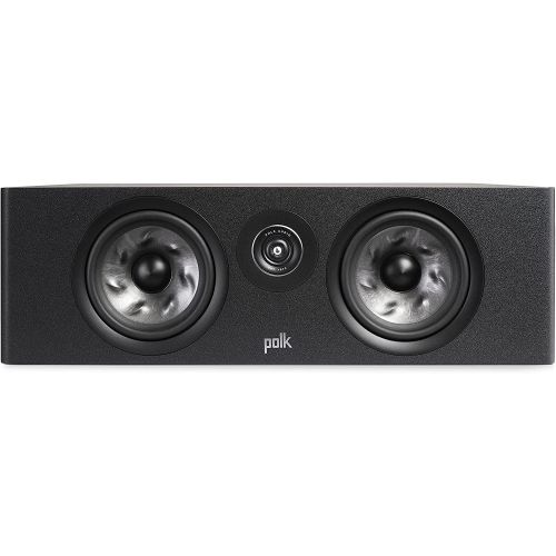  Polk Audio Polk Reserve Series R400 Large Center Channel Loudspeaker, New 1 Pinnacle Ring Tweeter & Dual 6.5 Turbine Cone Woofers, Hi-Res Certified, Dolby Atmos & IMAX Enhanced