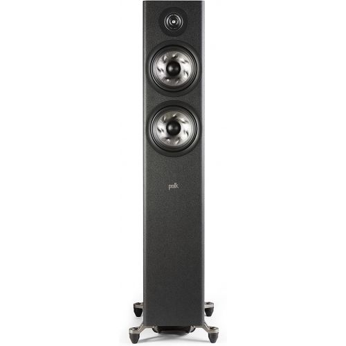  Polk Audio Polk Reserve Series R600 Floorstanding Tower Speaker, Features New 1 Pinnacle Ring Tweeter & Dual 6.5 Turbine Cone Woofers, Hi-Res Certified, Dolby Atmos & IMAX Enhanced, Adjustabl