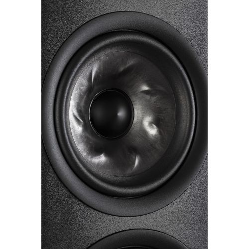  Polk Audio Polk Reserve Series R600 Floorstanding Tower Speaker, Features New 1 Pinnacle Ring Tweeter & Dual 6.5 Turbine Cone Woofers, Hi-Res Certified, Dolby Atmos & IMAX Enhanced, Adjustabl