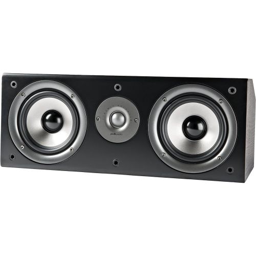  Polk Audio CS1 Sound Speakers, Black & Polk Audio PSW10 Floor Standing Subwoofer, Black