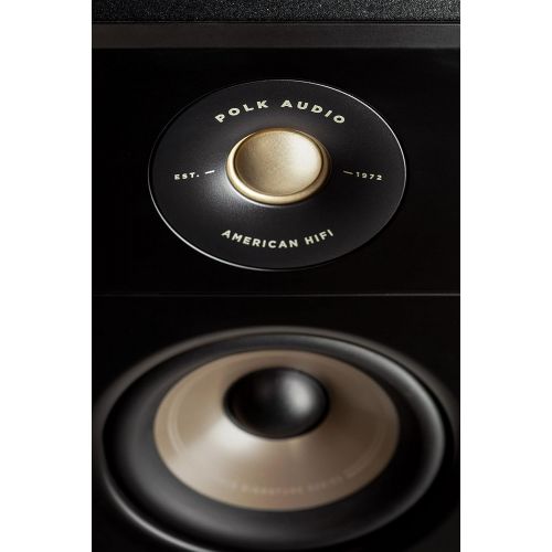  Polk Audio Polk Signature Elite ES10 Surround Loudspeaker - Hi-Res Audio Certified, Dolby Atmos & DTS:X Compatible, 1 Tweeter & 4 Woofer, Power Port Technology for Effortless Bass (Pair, Stun