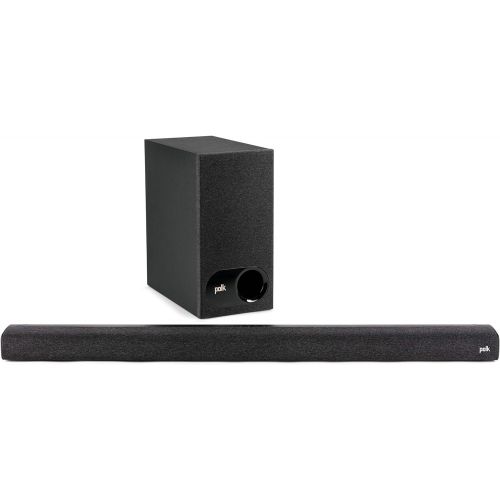  Polk Audio Signa S3 Ultra-Slim TV Sound Bar and Wireless Subwoofer with Built-in Chromecast Compatible with 8K, 4K & HD TVs Wi-Fi, Bluetooth Works with Google Assistant