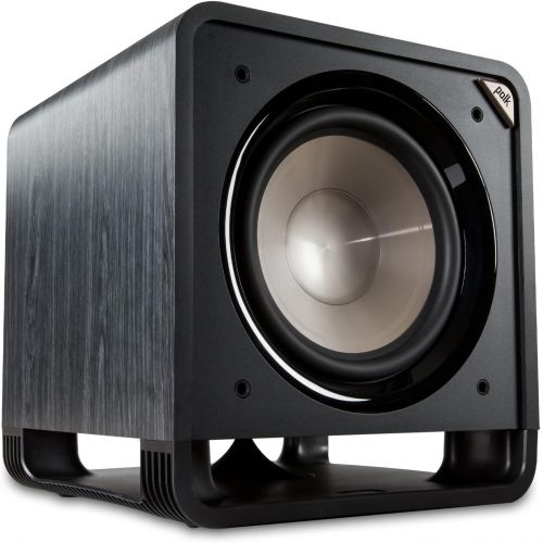  Polk Audio HTS 12 Powered Subwoofer with Power Port Technology 12” Woofer, up to 400W Amp For the Ultimate Home Theater Experience Modern Sub that Fits in any Setting Washed Black