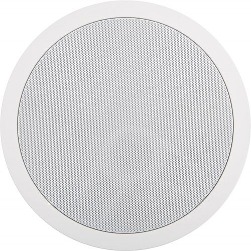  Polk Audio MC80 2-Way In-Ceiling 8 Speaker (Single) Dynamic Built-In Audio Perfect for Humid Indoor/Enclosed Areas Bathrooms, Kitchens, Patios White