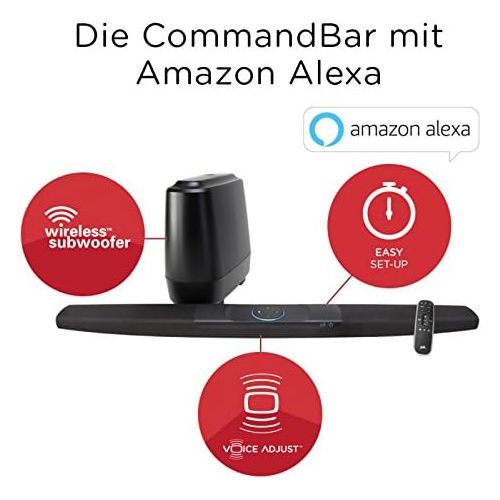  Polk Audio Command Bar Soundbar System with Amazon Alexa