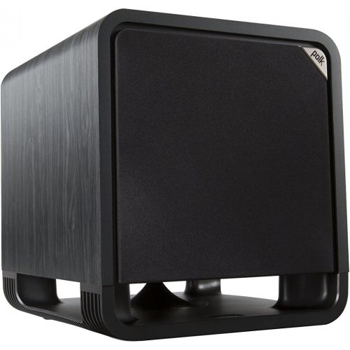  Polk Audio HTS 10 Active Subwoofer for Home Cinema Sound Systems and Music, 10 Inch Bass Box, 200 Watt