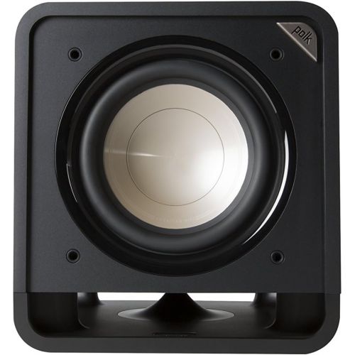  Polk Audio HTS 10 Active Subwoofer for Home Cinema Sound Systems and Music, 10 Inch Bass Box, 200 Watt