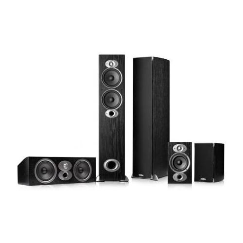  Polk Audio RTi A5 5.0 Home Theater Speaker Package (Black)