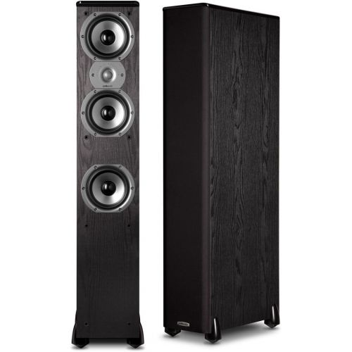  Polk Audio TSi 400 FloorStanding Speaker (Pair) Plus A Polk Audio CS10 Center Channel Speaker