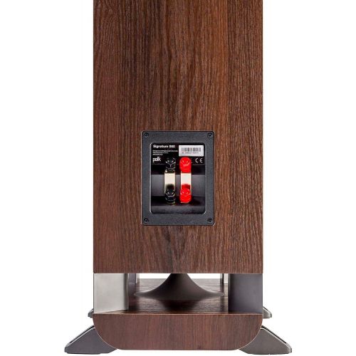 Polk Audio Signature Series S60 American Hi-Fi Home Theater Large Tower Speaker (Classic Brown Walnut)