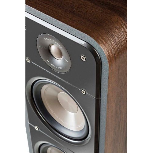  Polk Audio Signature Series S60 American Hi-Fi Home Theater Large Tower Speaker (Classic Brown Walnut)