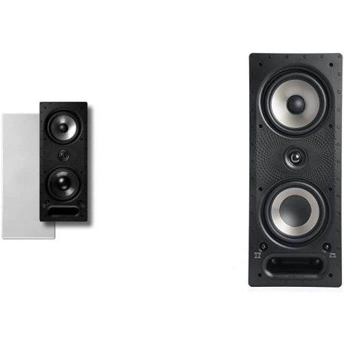  Polk Audio 265-LS White Rectangular High Performance In-Wall Speaker