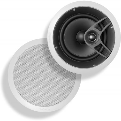  Polk Audio 255C-RT In-Wall Center Channel Speaker Plus (1) Pair of Polk Audio MC80 In-Ceiling Speakers