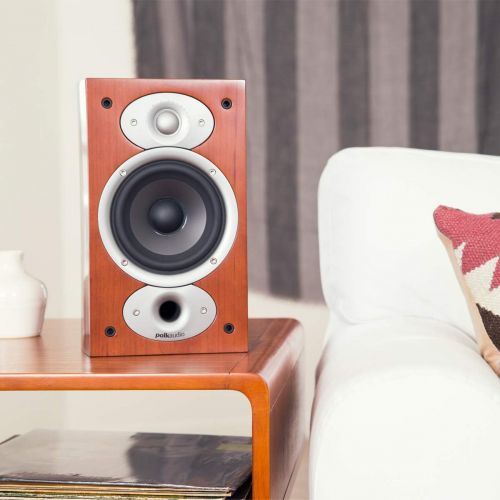  Polk Audio RTI A1 Bookshelf Speakers (Pair, Cherry)