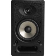 Polk Audio Polk 65-RT In-Wall Speaker - The Vanishing Series with Premium Sound | Power Port & Paintable Wafer-Thin Sheer Grille | Dual Band-Pass Bass Ports for Low Frequencies