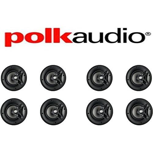  Polk Audio V60 High Performance Vanishing In-Ceiling Speakers (8 Pack) …