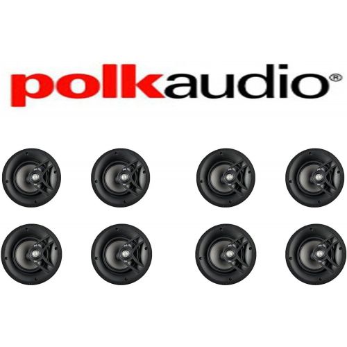  Polk Audio V60 High Performance Vanishing In-Ceiling Speakers (8 Pack) …